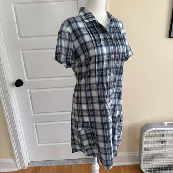 Lucky Brand Button Down Plaid Dress - Picture 5 of 9